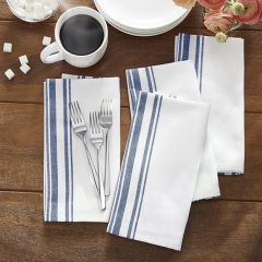 Farmhouse Homestead Striped Napkins Set of 4