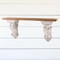 Ornate Gables Wall Shelf