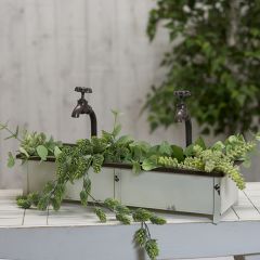 Water Faucet Planter Box