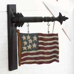 Waving Flag Arrow Sign Replacement