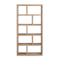 Wooden Geometric Etagere