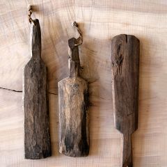 Found Teak Wood Cricket Bat