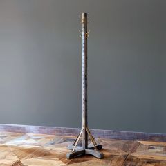 Numbered Wooden Coat Rack