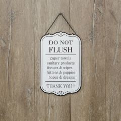 Bathroom Etiquette Wall Hanger