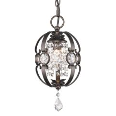 Ella Mini Pendant in Brushed Etruscan Bronze