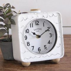 Whimsical Metal Table Clock