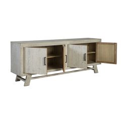 Distressed White Oxford Sideboard