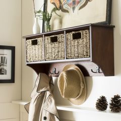 Hanging Entryway Basket Organizer