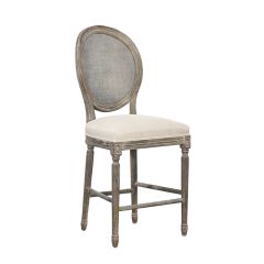Woven Rattan Counter Stool