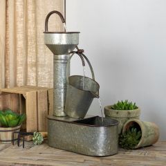 Farmhouse Bucket Water Fountain