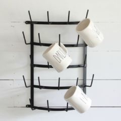 Curved Metal Mug Drying Rack