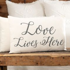 Love Lives Here Pillow