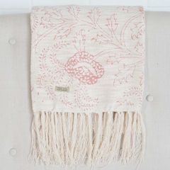 Pretty Print Floral Throw Blanket