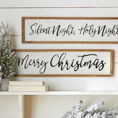 Merry Christmas Framed Wall Decor