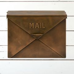Copper Finish Vintage Style Mailbox
