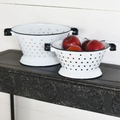 Classic Farmhouse Colander Set of 2