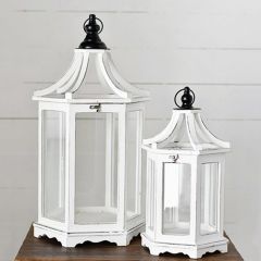 Farmhouse Gazebo Lanterns Set of 2