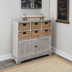 6 Basket Storage Cabinet