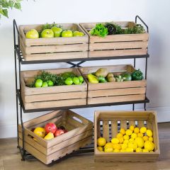 6 Bin Storage Rack