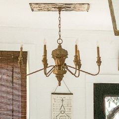 6 Light Simple Elegance Chandelier