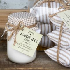 Creamware Sweet Tea Candle