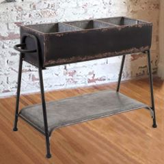 Farm Living Wrought Iron Planter Trough