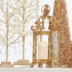 Heavily Distressed Ornate Lantern