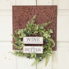 Aged Single Tile Wall Hook