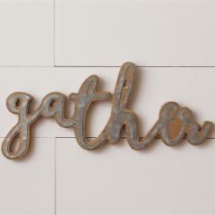 Gather Cutout Wall Decor