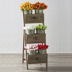 6 Bucket Planter Display Stand