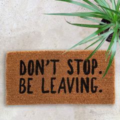 Be Leaving Doormat