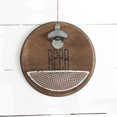 Beer Bottle Opener Wall Sign