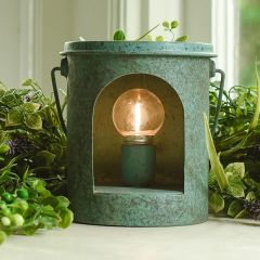 Weathered Rustic Can Light