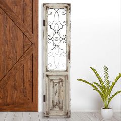Chalet Chic Door Panel Decor