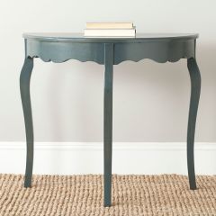 Chic Elm Demilune Console Table