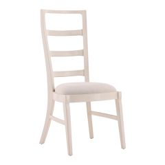 Modern Cream Helmes Side Chair