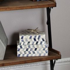 Patterned Decorative Box Set of 2
