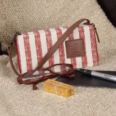 American Flag Canvas Wristlet Wallet