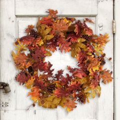 Autumn Leaf Wreath