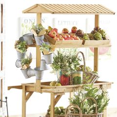 Traditional Flower Cart