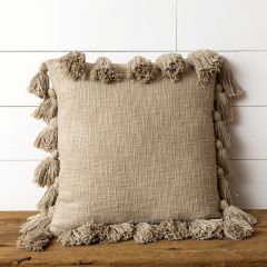 Tasseled Throw Pillow