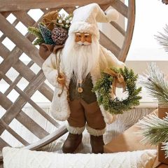Country Santa With Bag