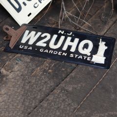 License Plate Clipboard