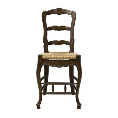 French Country Ladderback Counter Stool
