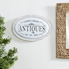 Antiques Oval Wall Art