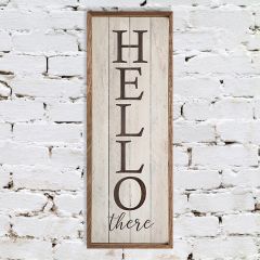 Hello There Wall Sign