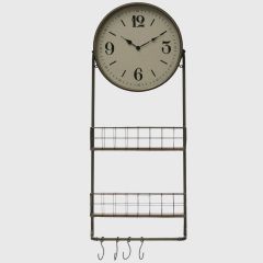 Wall Clock With Storage