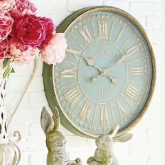 Grand Hotel Iron Wall Clock
