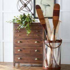 6 Drawer Fir Wood Chest