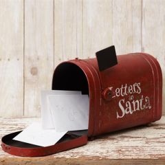 Letters To Santa Mailbox Decor